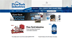 Desktop Screenshot of flow-tech.com